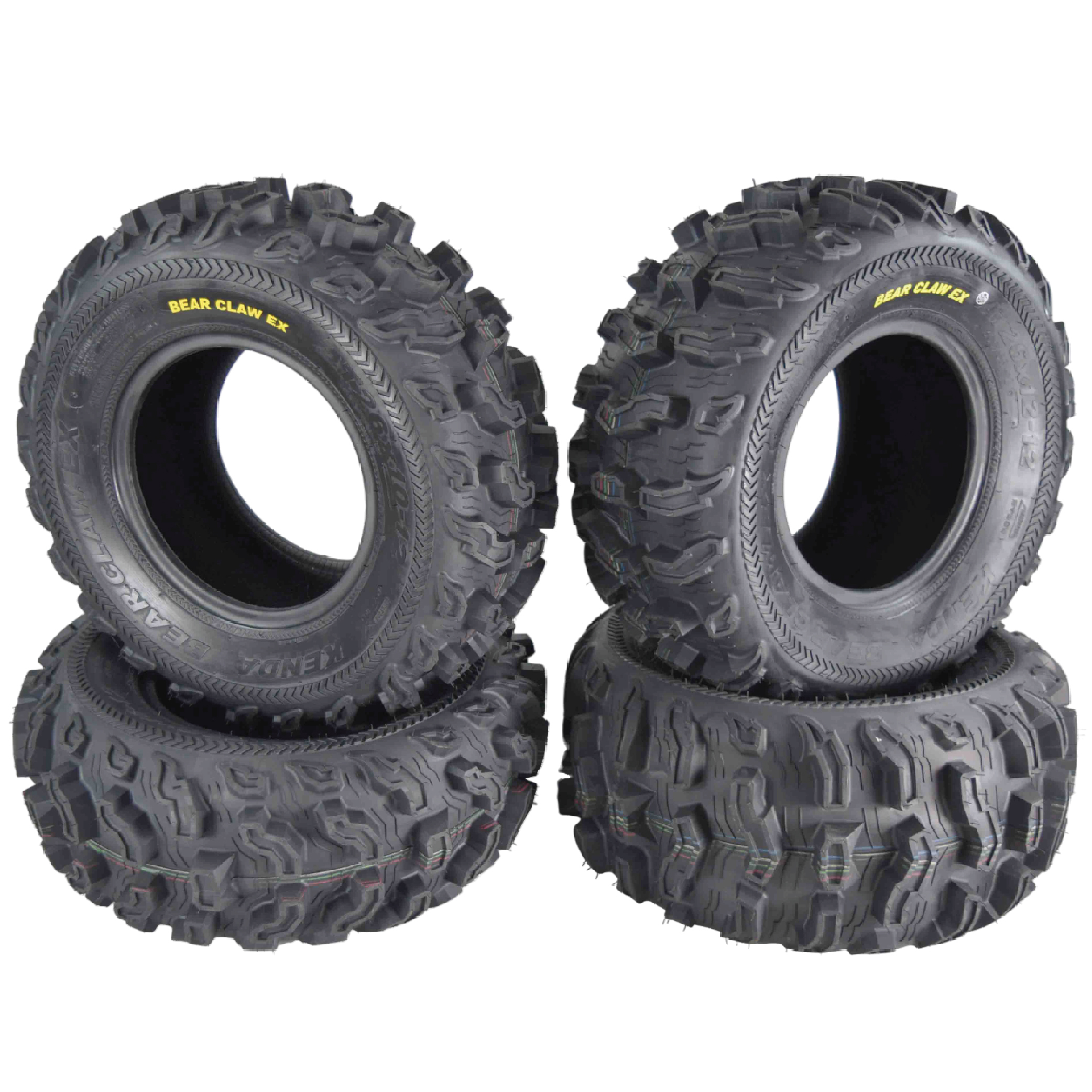 Kenda Bearclaw EX K573 - 26x10-12 Front & 26x12-12 Rear ATV