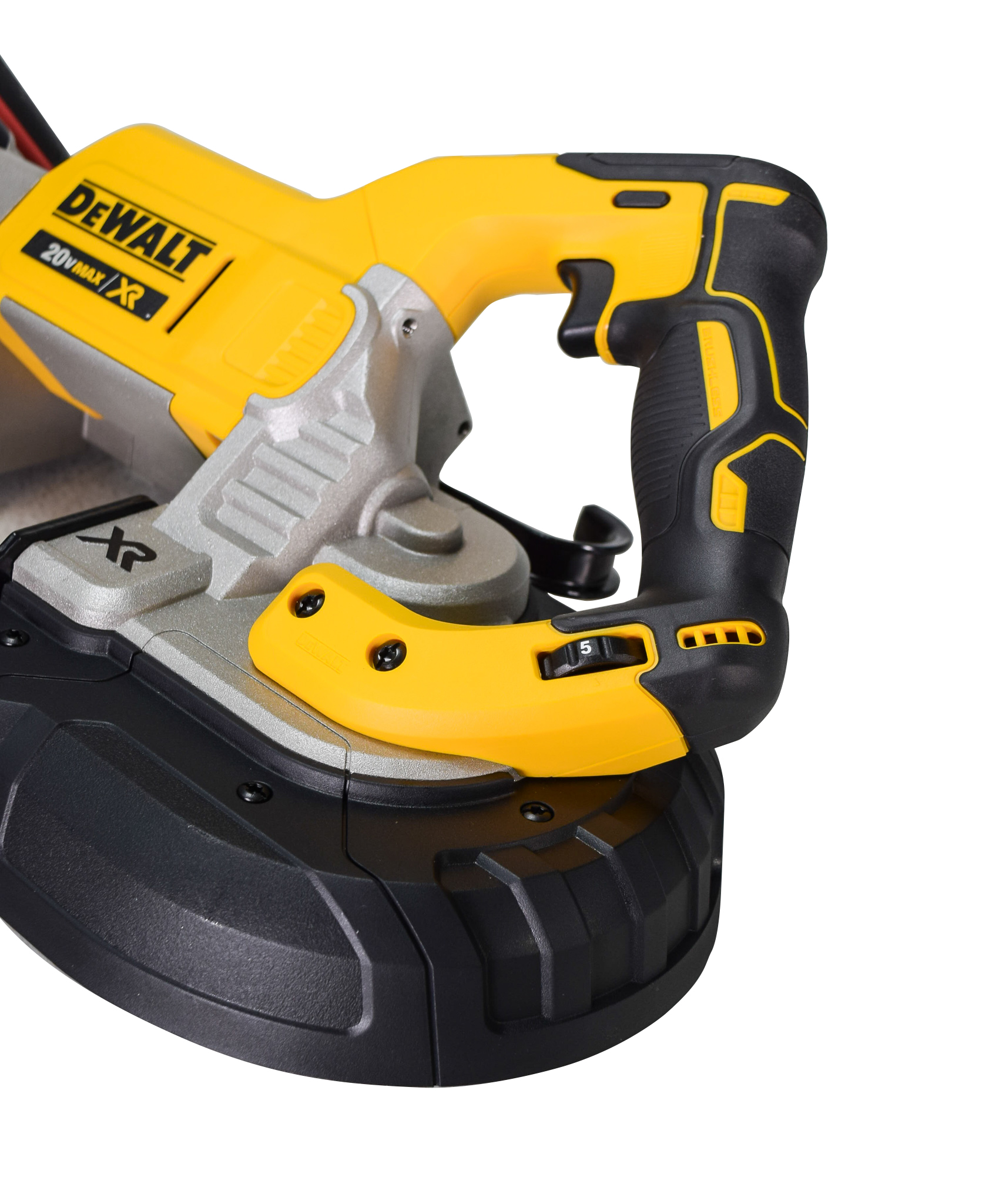 DeWalt DCS376B 20 V Max XR kabellose 5" Doppelschalter Bandsäge (nur Werkzeug) - Bild 7 von 7