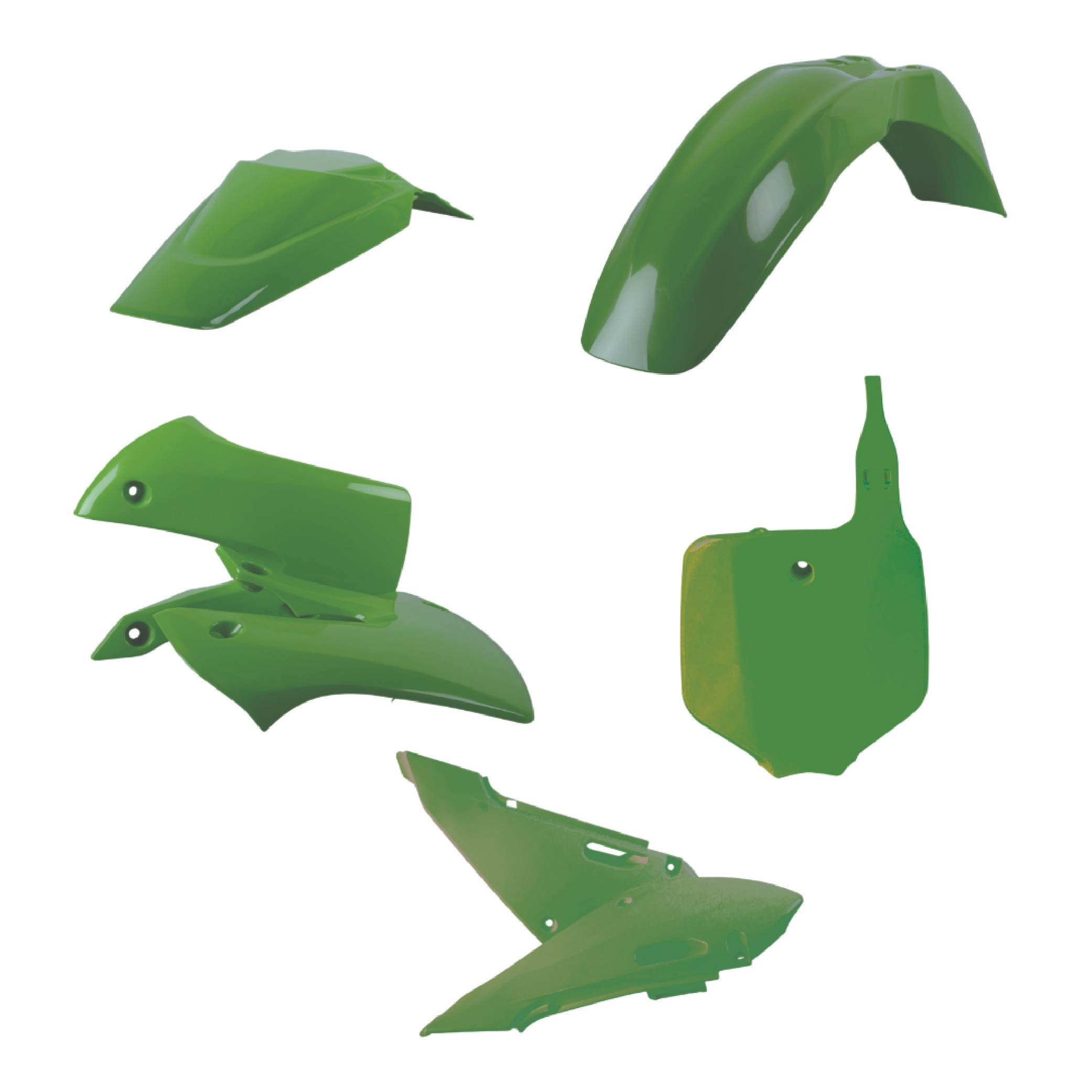 Polisport MX Plastic Kit for Kawasaki KX 65 (2020-25) Motocross