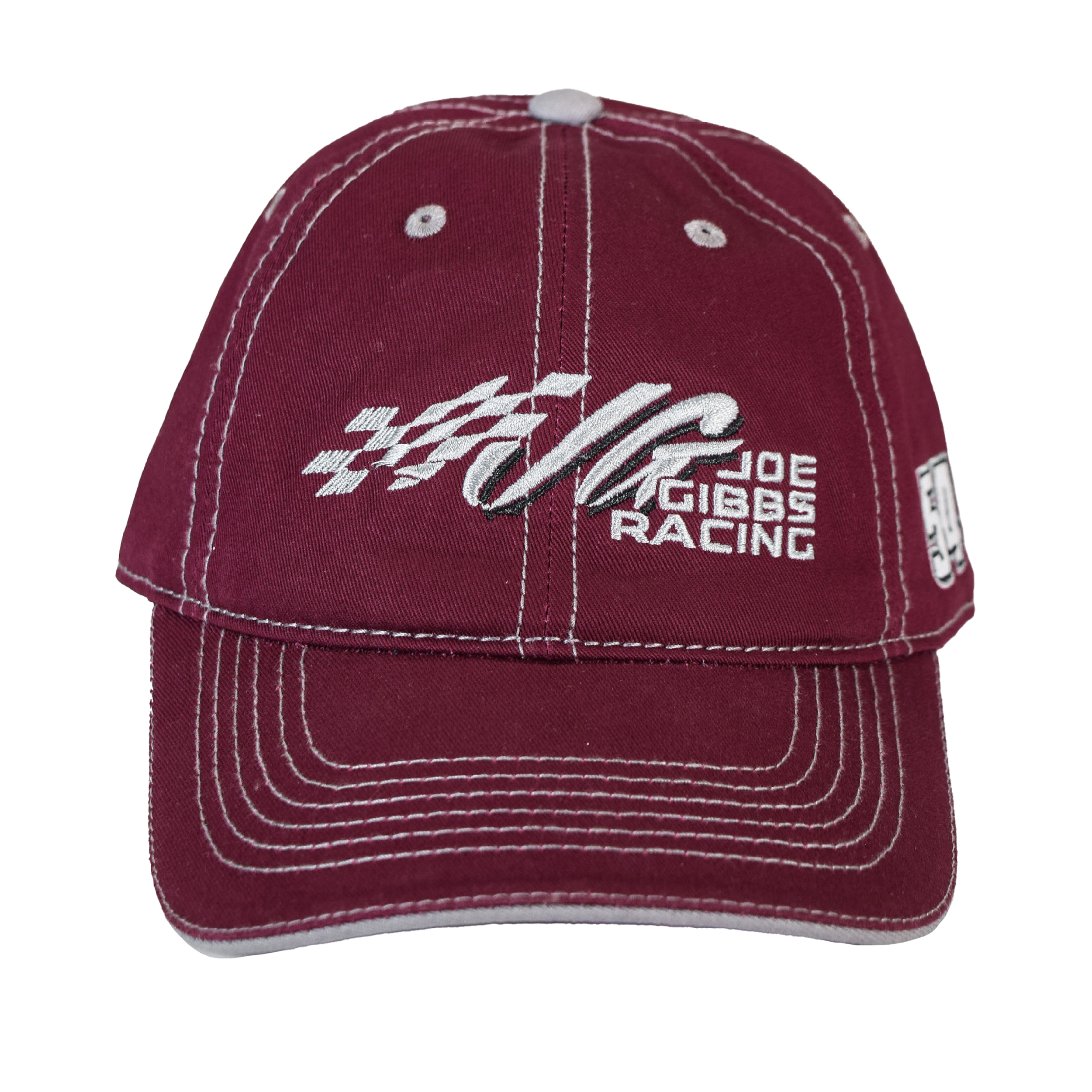 Joe Gibbs Racing #54 Burgundy Cotton Baseball Cap with Adjustable