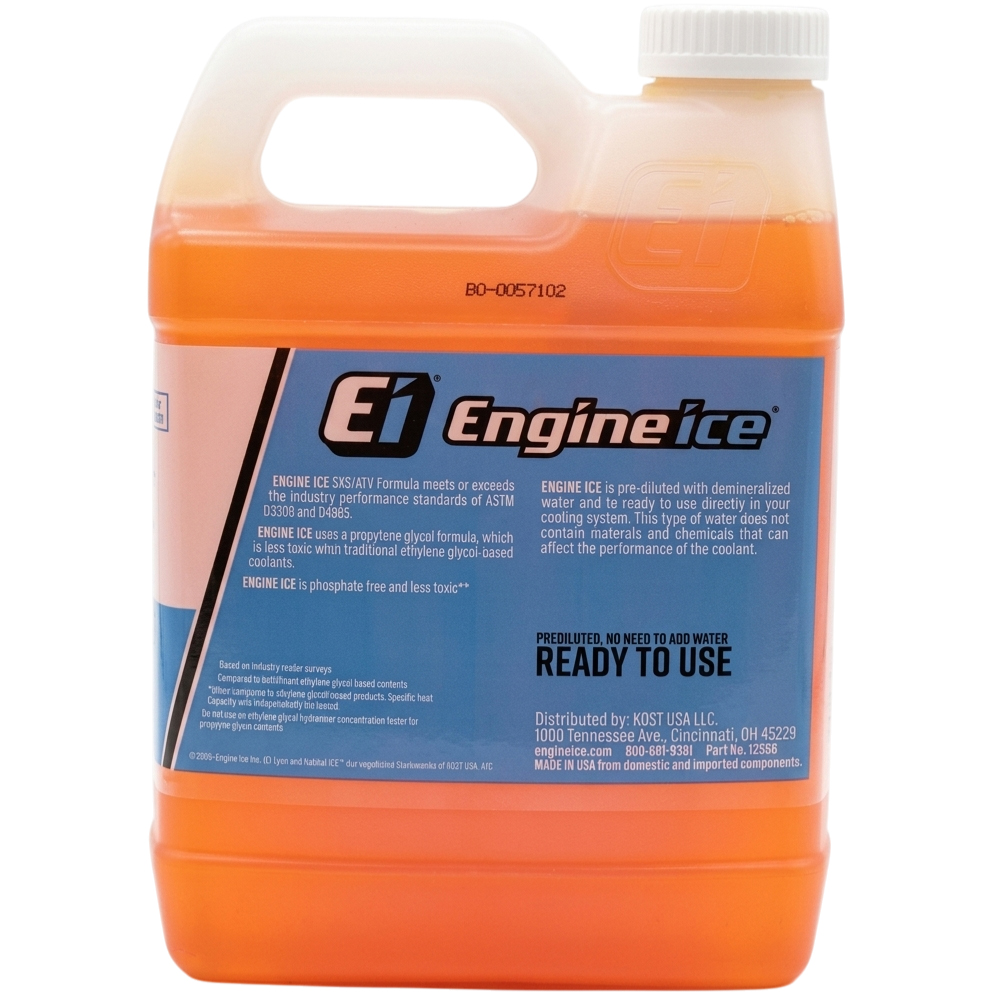 Engine Ice Hi-Performance SXS/ATV Coolant & Antifreeze, Orange 0.5