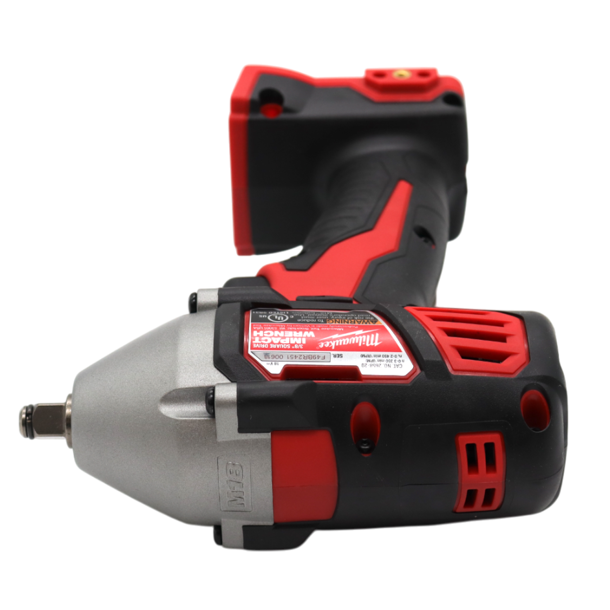 Milwaukee 2658-20 M18 18V 3/8" Cordless Impact Wrench Tool Only - Bild 6 von 9