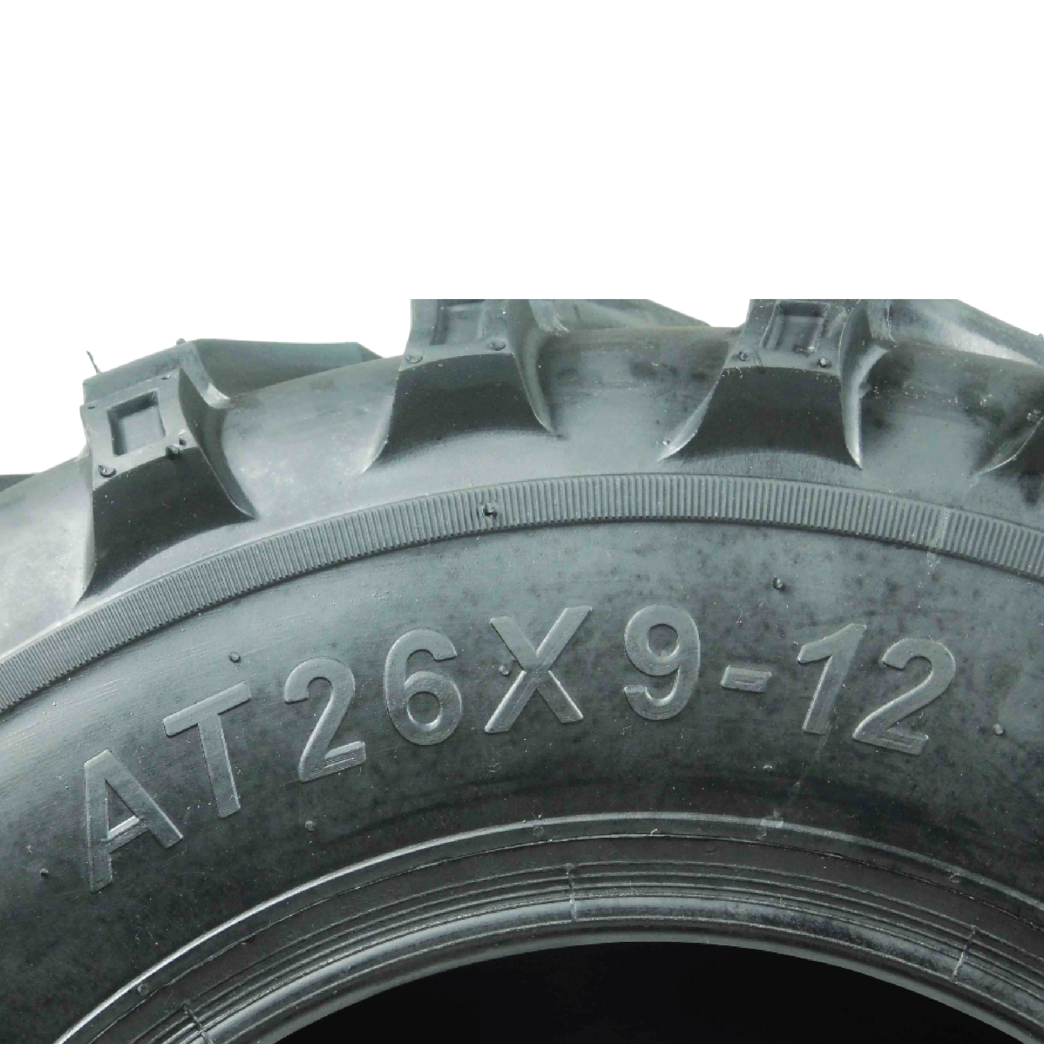 25x10-12 Rear ATV Tire - 6-Ply KT MASSFX All-Terrain Single Tire For Off-Road & Trail Riding - View #9