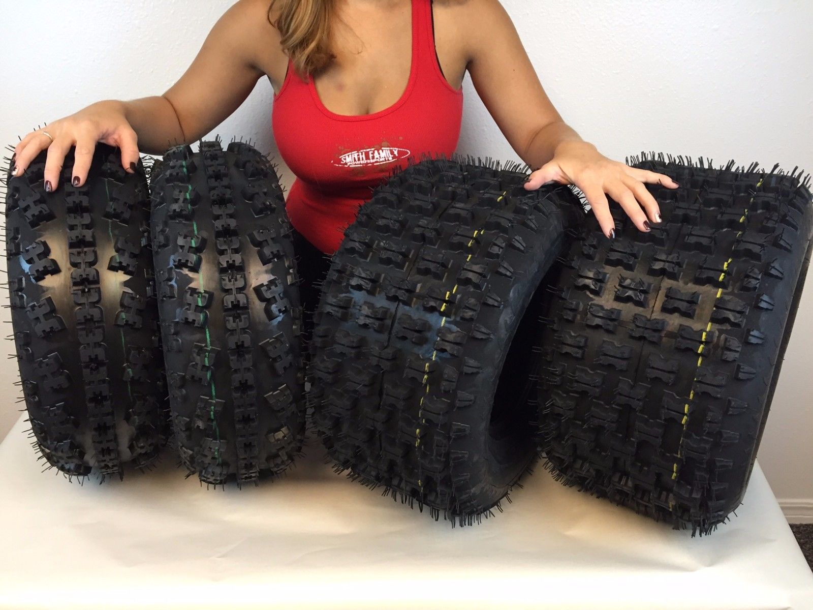 ハク　アメルプ 2002-2012 SUZUKI LTZ 400 MASSFX QUAD SPORT ATV TIRES 21X7-10