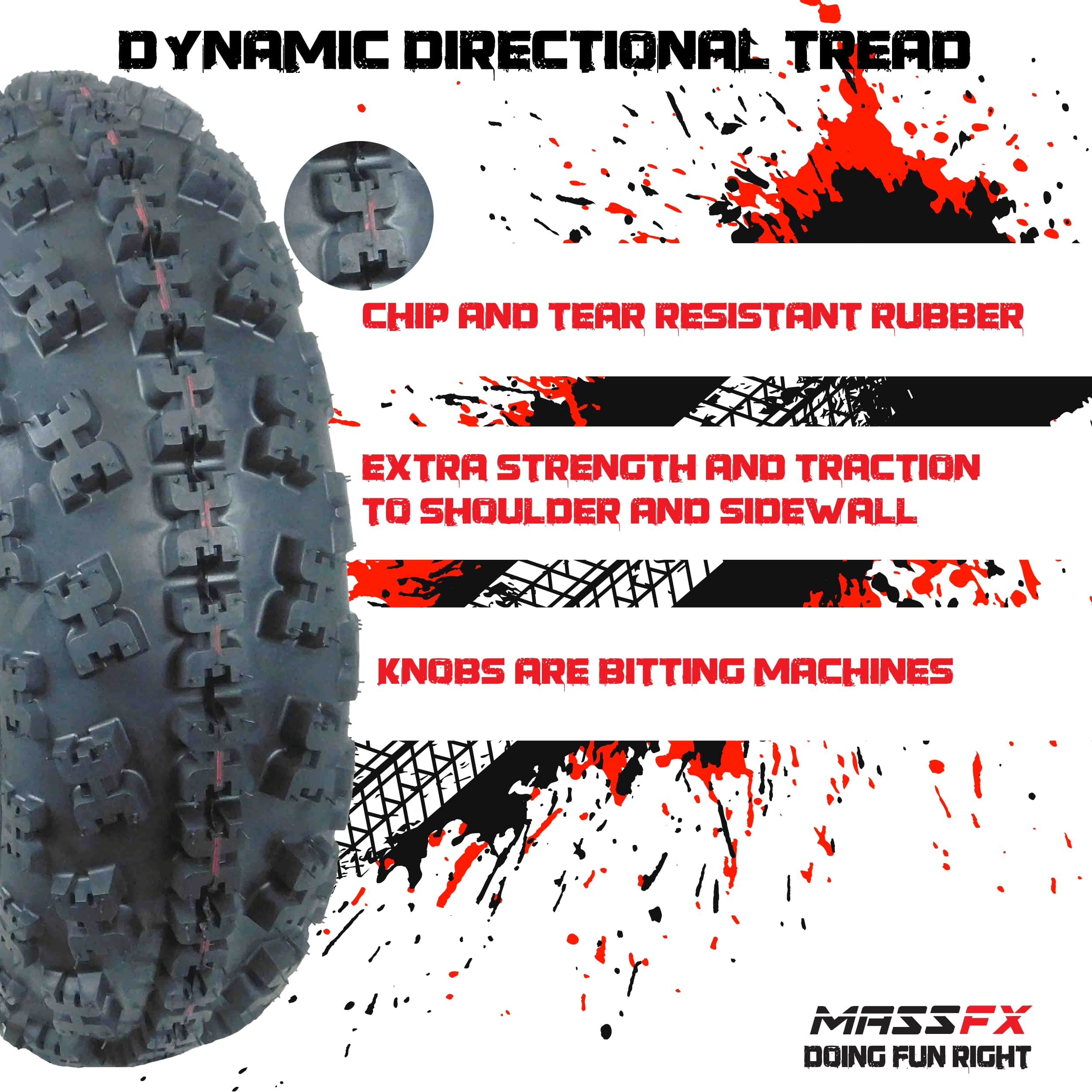 New Honda TRX 700XX 2008-2009 MASSFX Sports Tires 21x7-10 | eBay