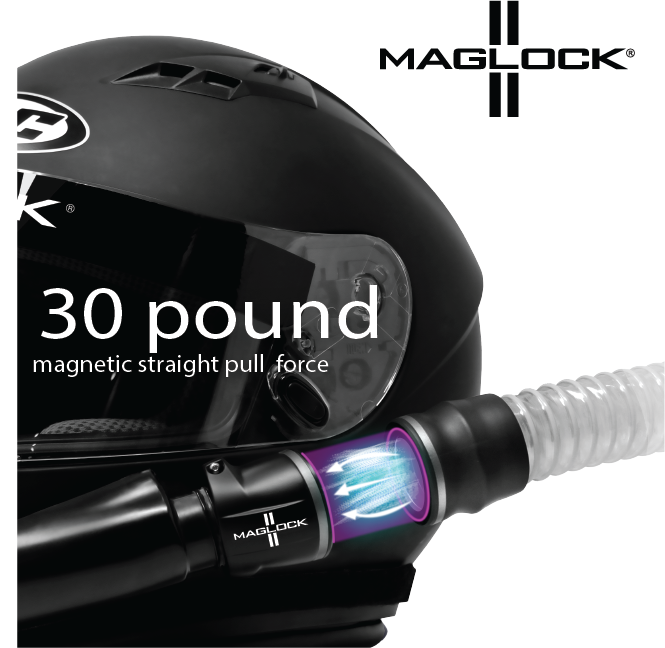 Maglock 6-Ft Forced Fresh Air Hose for Maglock Magnetic Forced Air Helmet System - Bild 6 von 9