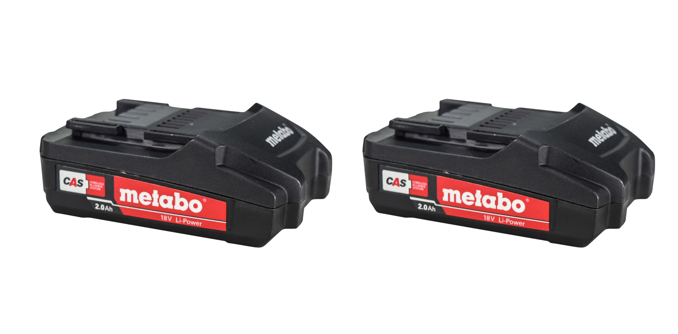 Metabo 625596000 18V 2.0Ah Lithium Ion Compact Battery 2 Pack