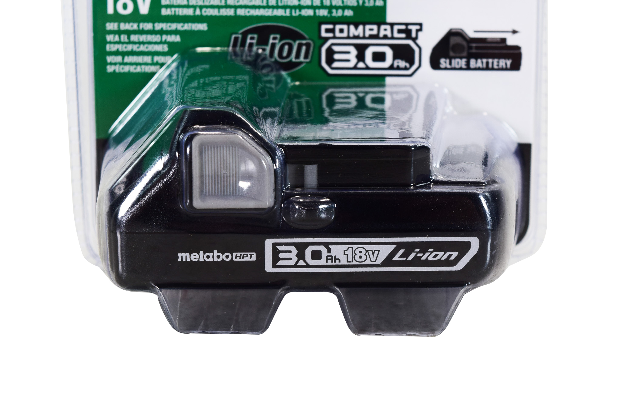 Metabo HPT 339782M 18V 3Ah Lith Ion Slide Style Compact Battery