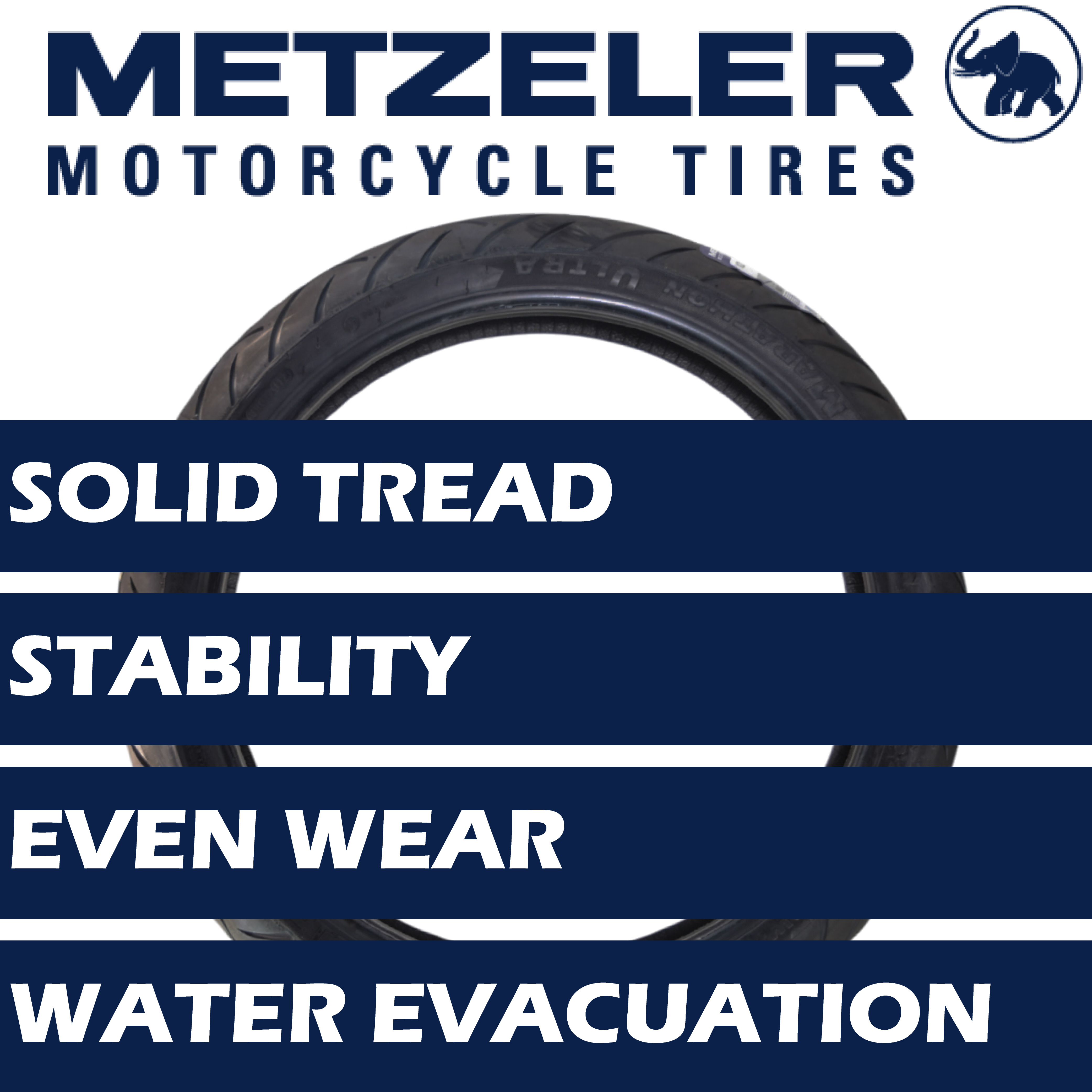 Metzeler ME 888 Marathon Ultra Front MT9016 72H Motorcycle