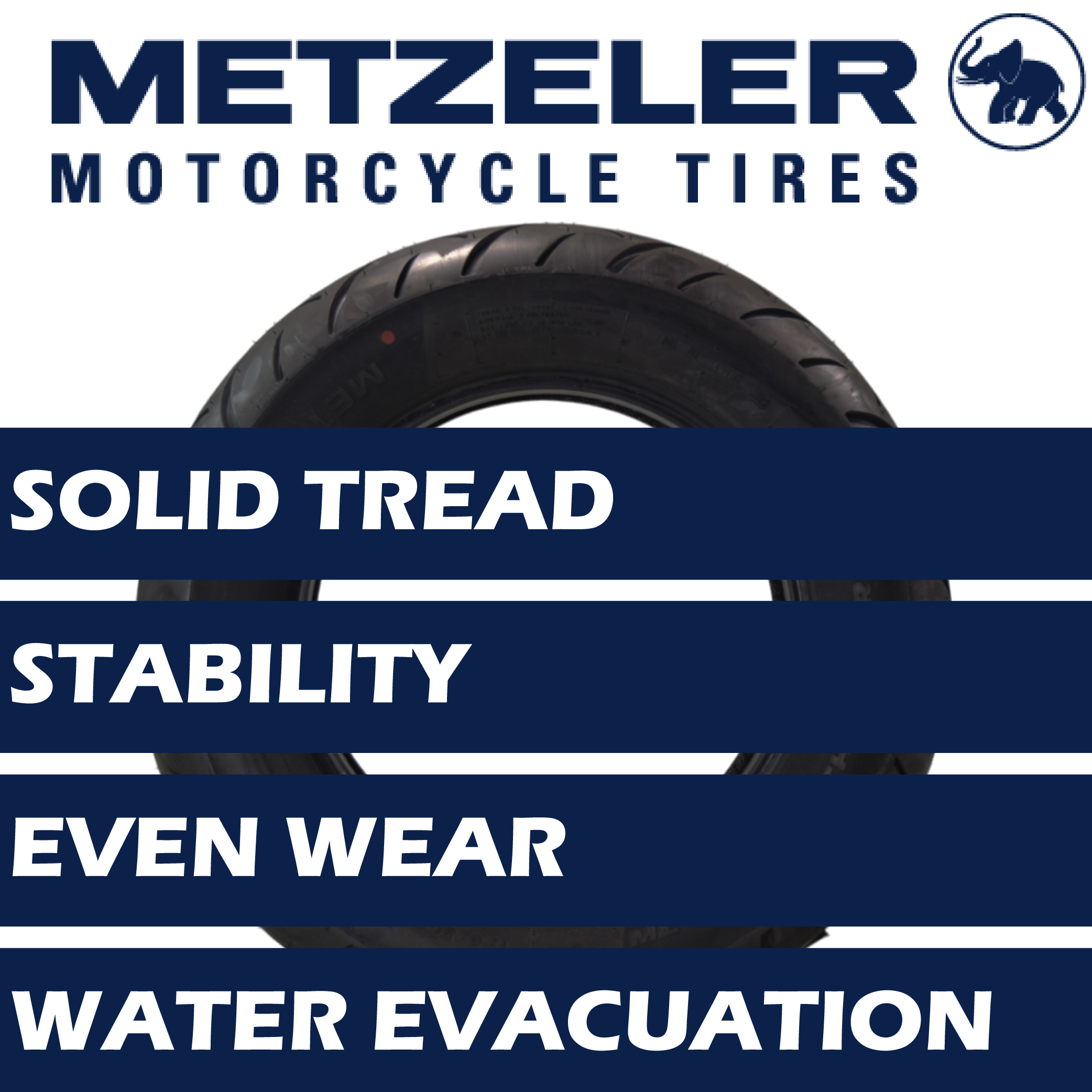 Metzeler ME 888 Marathon Ultra Rear 150/80-16 77H Motorcycle Tire