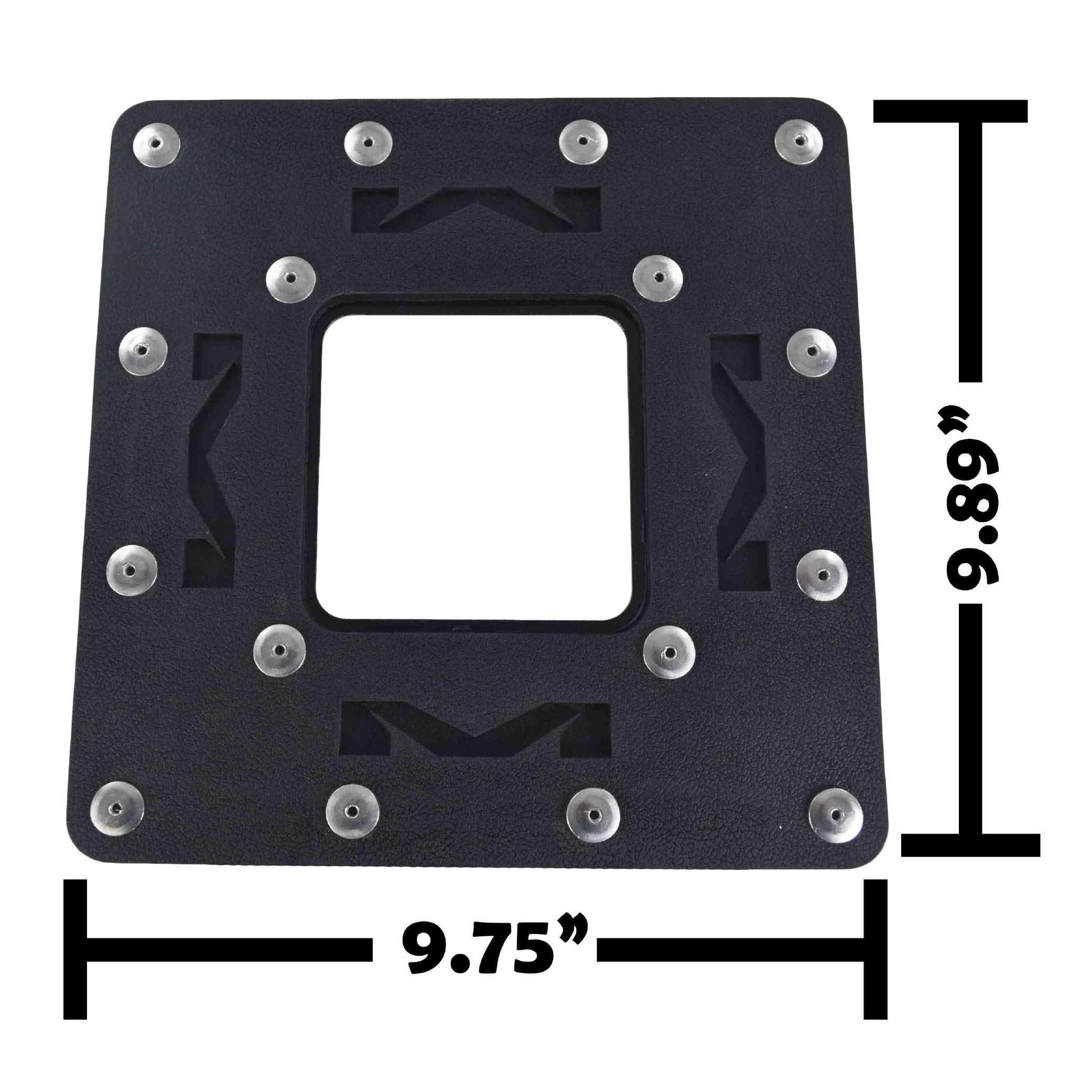 Matrix Concepts C1 Steel Stand w/ Anti-Rock Design for Dirt Bikes (Black)