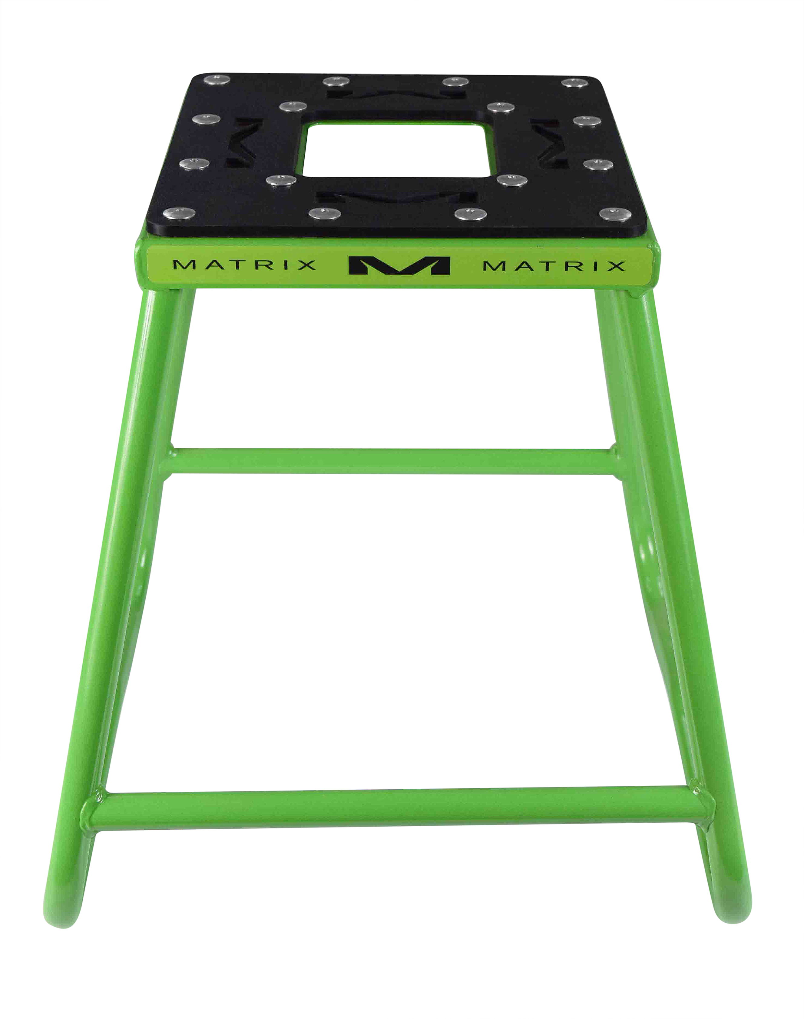 Soporte de acero Matrix Concepts C1 con diseño anti-roca para motos de tierra (verde) - Imagen 4 de 9