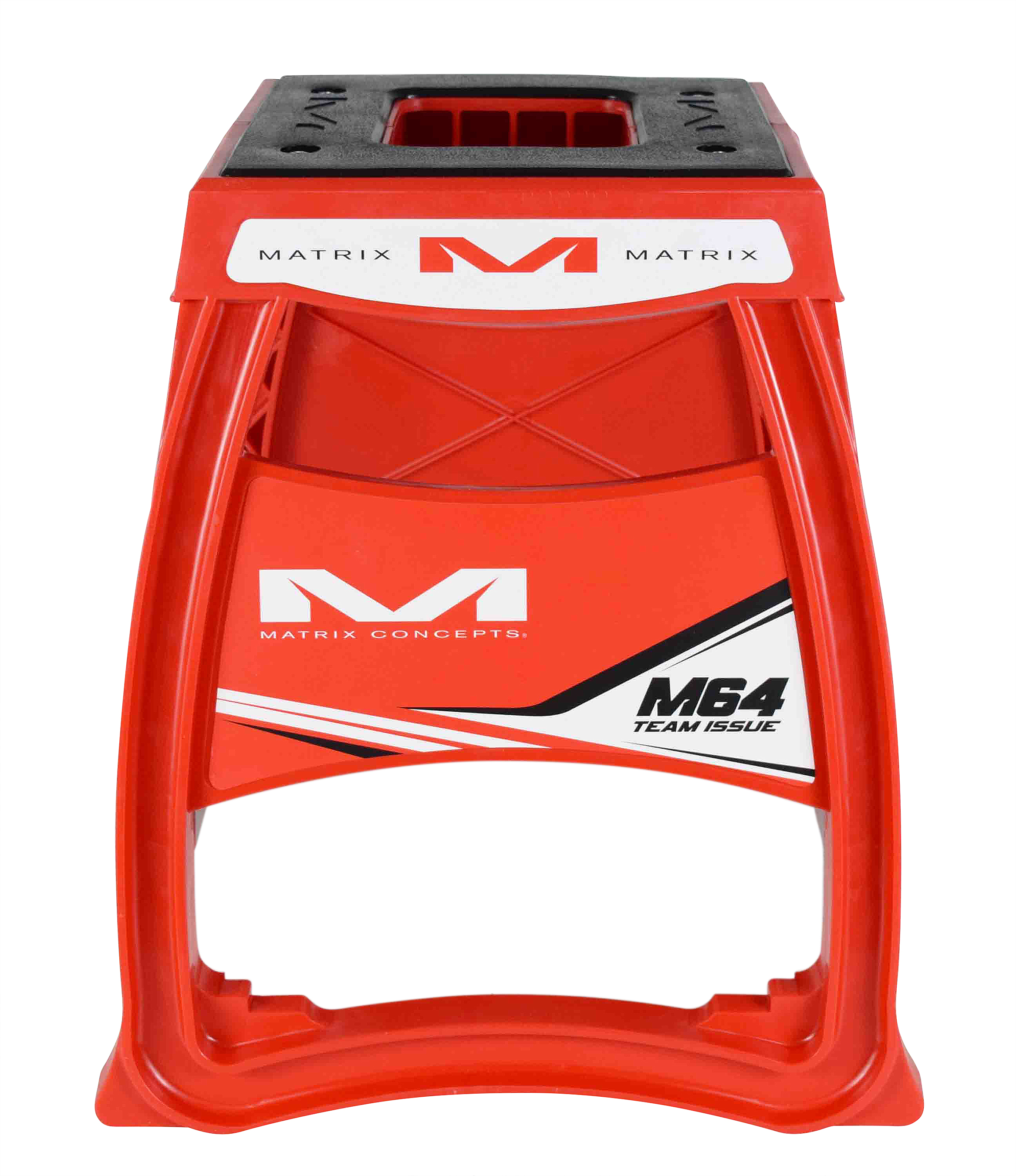 Matrix Concepts M64 Elite Stand w/ Anti-Flex Support for Dirt Bikes (Red)