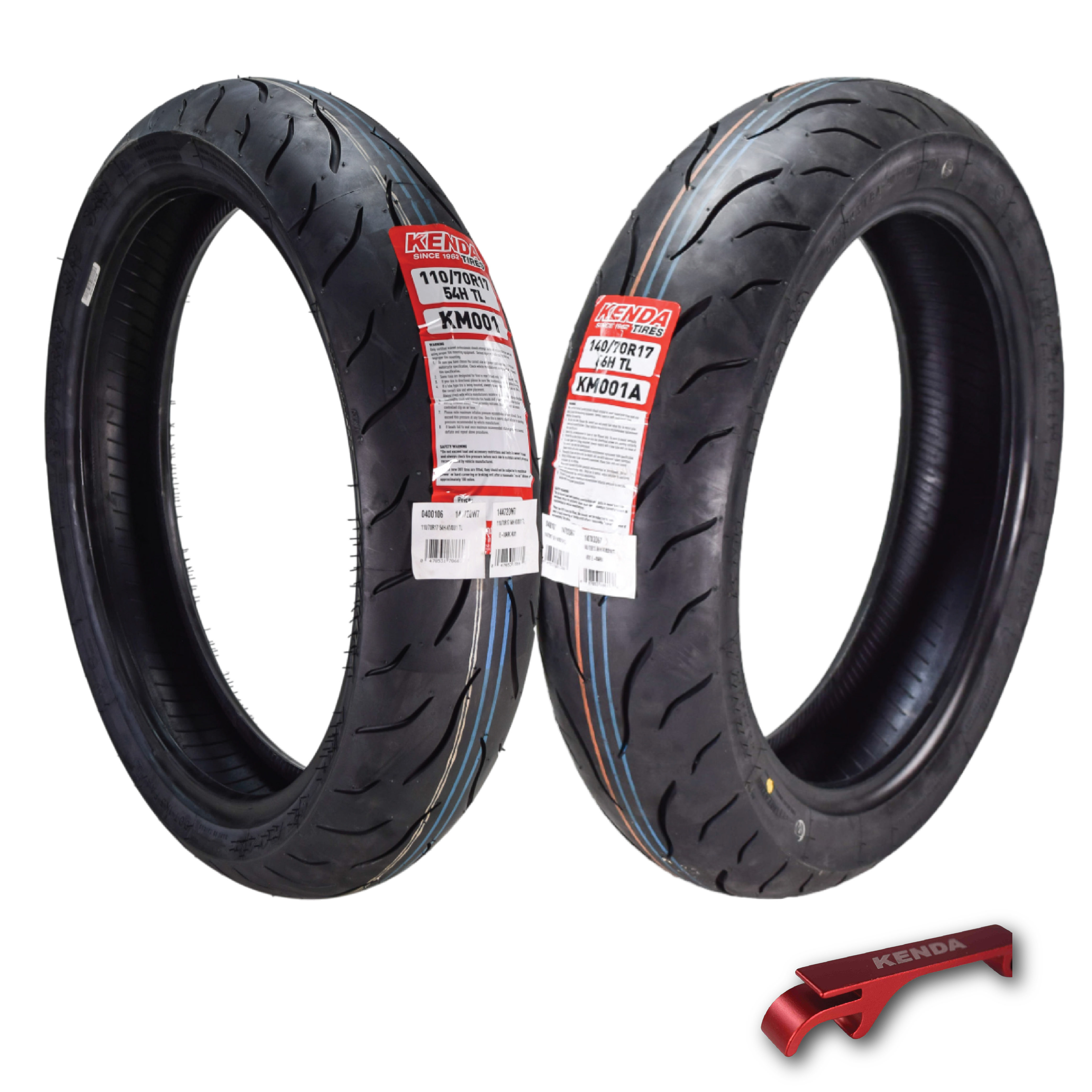 パーツ KR410MED 110/70R17 140/70R17 Kenda KM1 110/70R17 & 140/70ZR17 Sport Touring Motorcycle Tires w