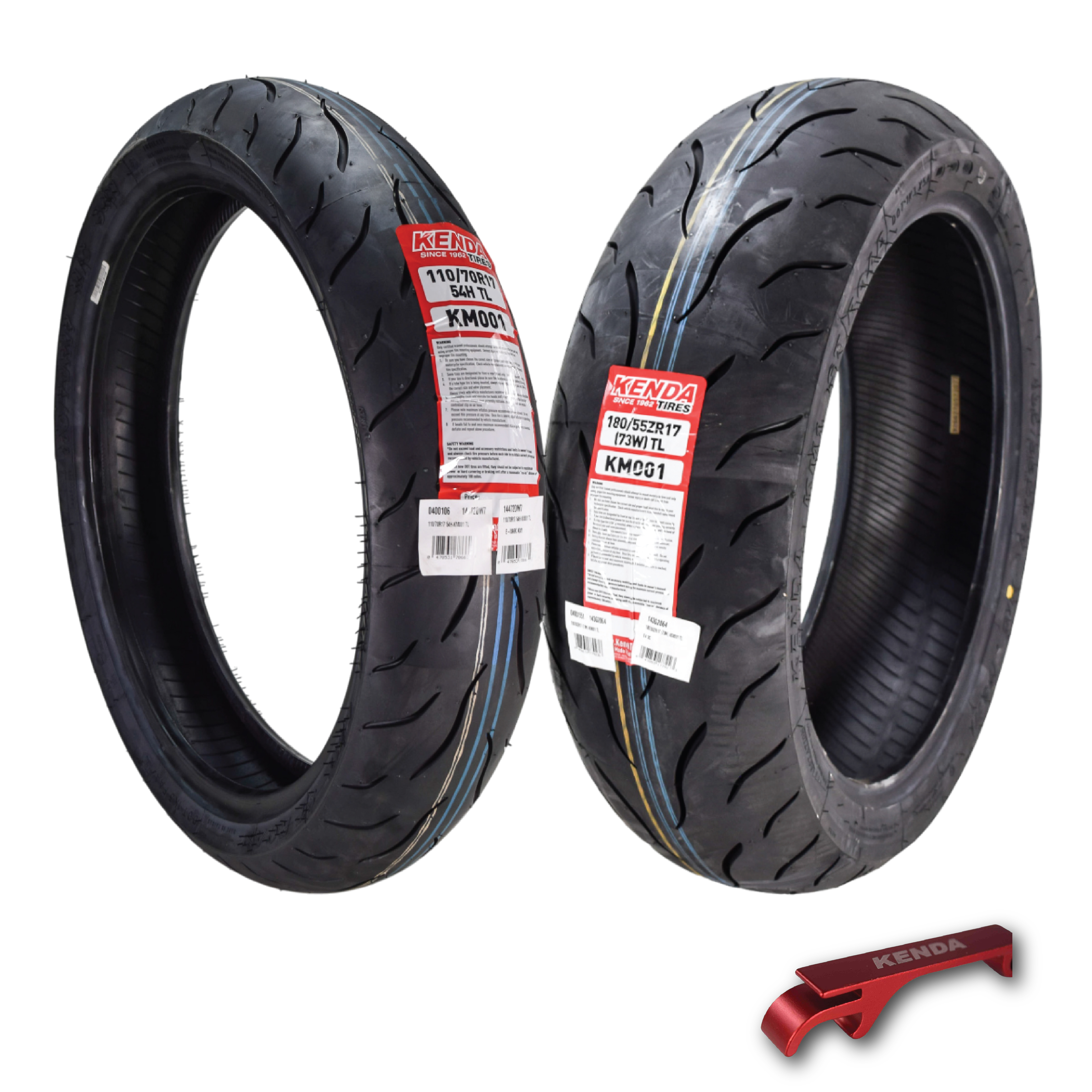 Kenda KM1 110/70R17 & 180/55ZR17 Sport Touring Motorcycle Tires w