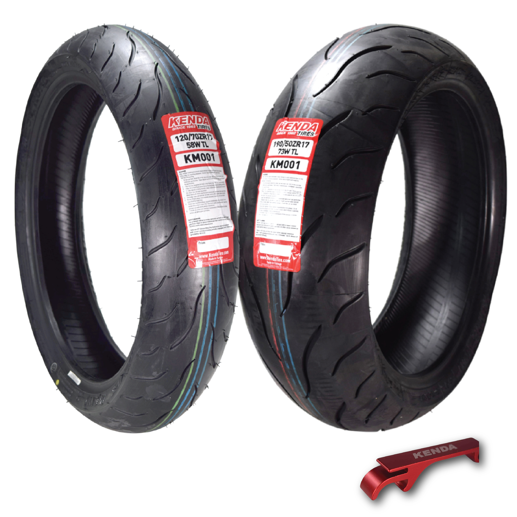 Kenda KM1 120/70ZR17 & 190/50ZR17 Sport Touring Motorcycle