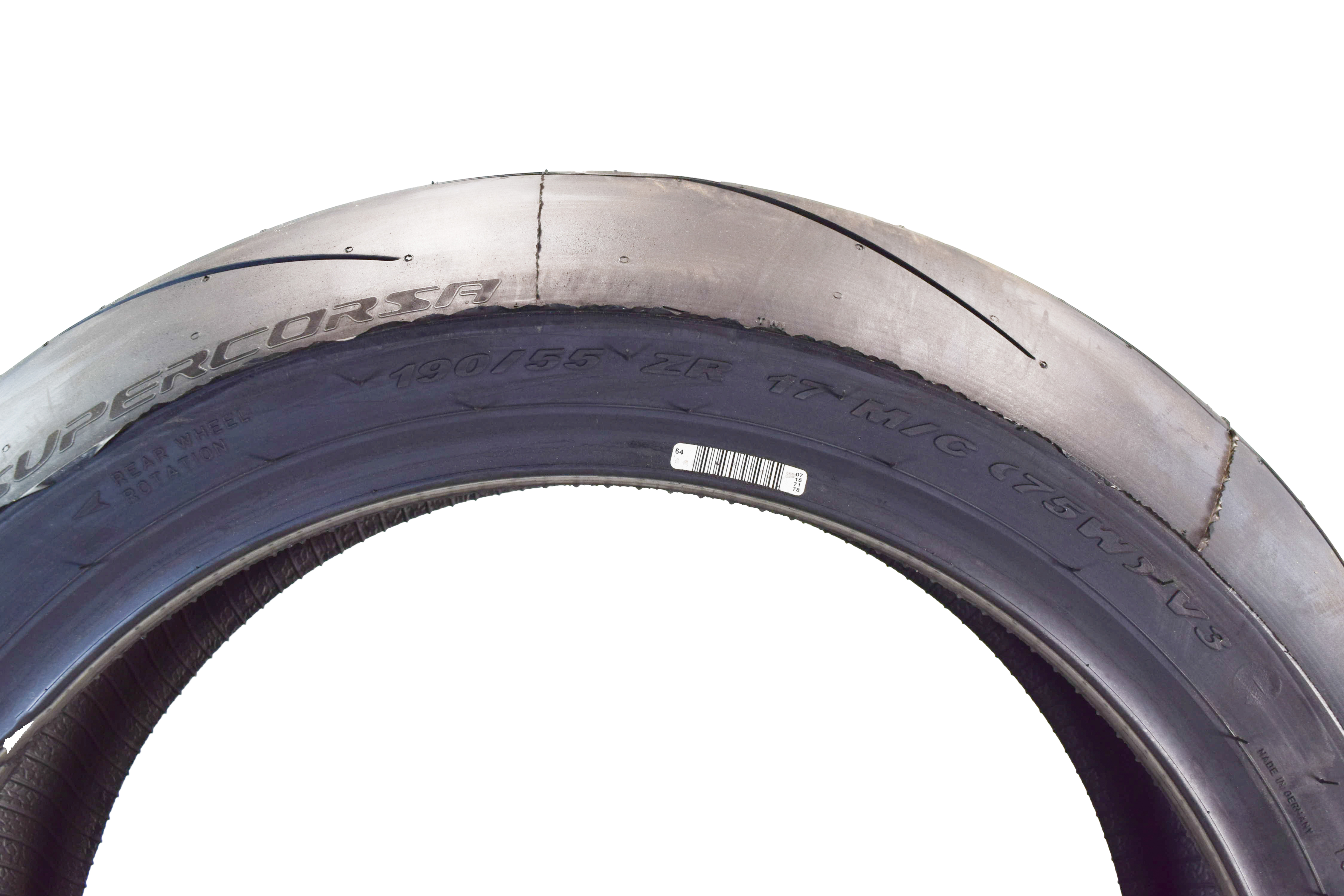 Pirelli Diablo Supercorsa V3 190/55ZR17 Rear Motorcycle Tire with