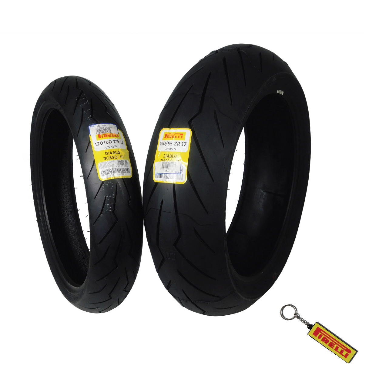 タイヤ・ホイール PIRELLI Pirelli Motorcycle Tires Diablo Rosso III 120/70/ZR17 Front 180