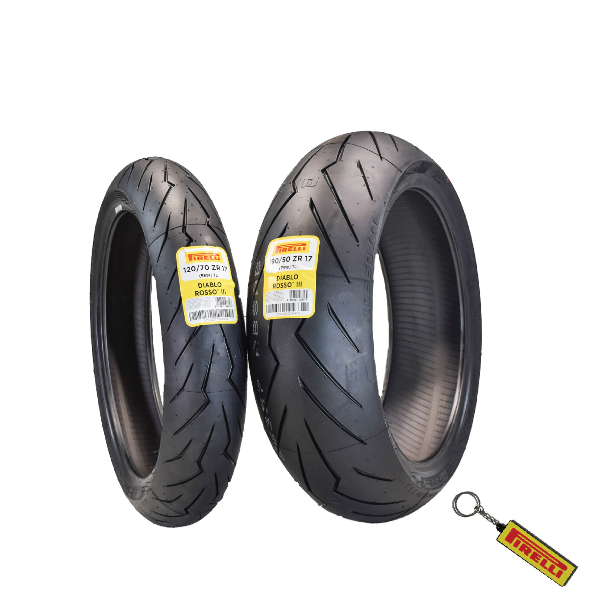 Pirelli Diablo Rosso III 120/70 ZR17 & 180/55 ZR17 Motorcycle