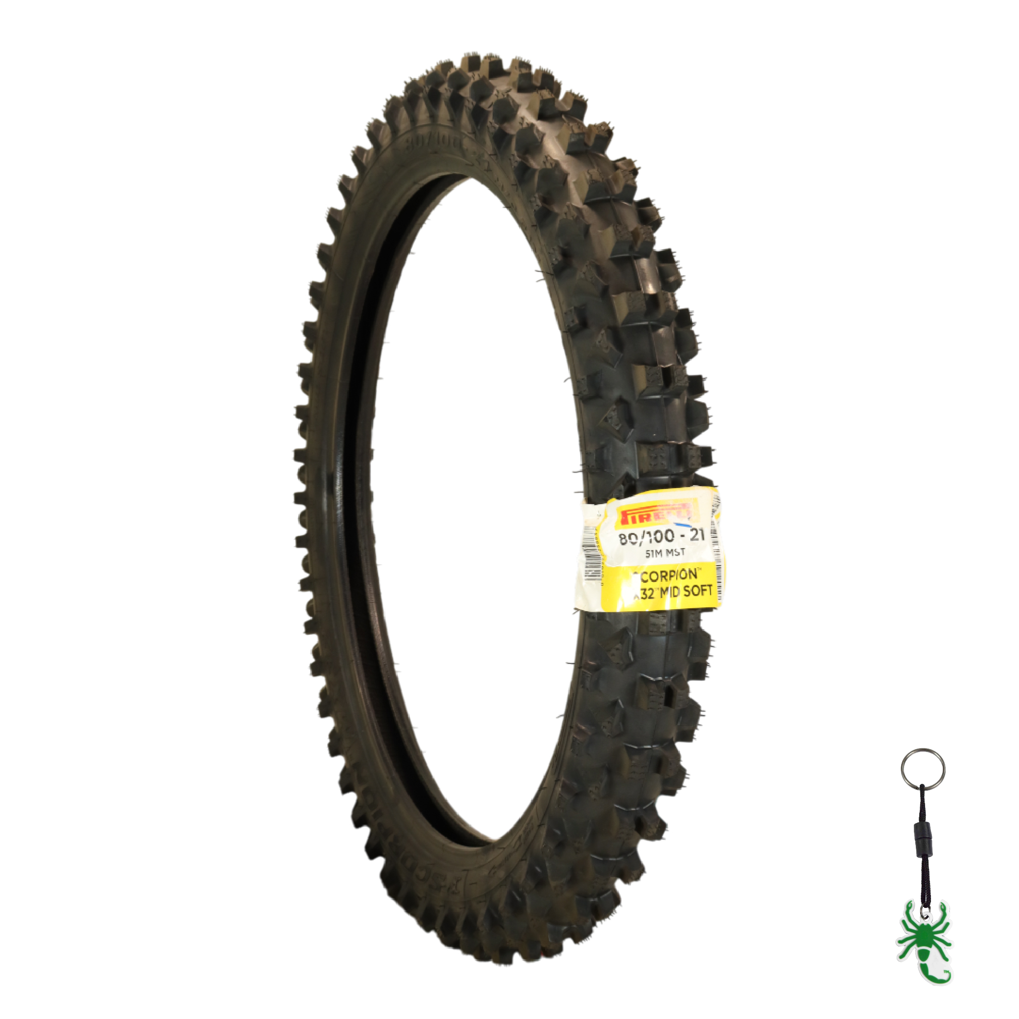 Pirelli Scorpion MX 32 Mid Soft 80/100-21 Front Dirt Bike Tire