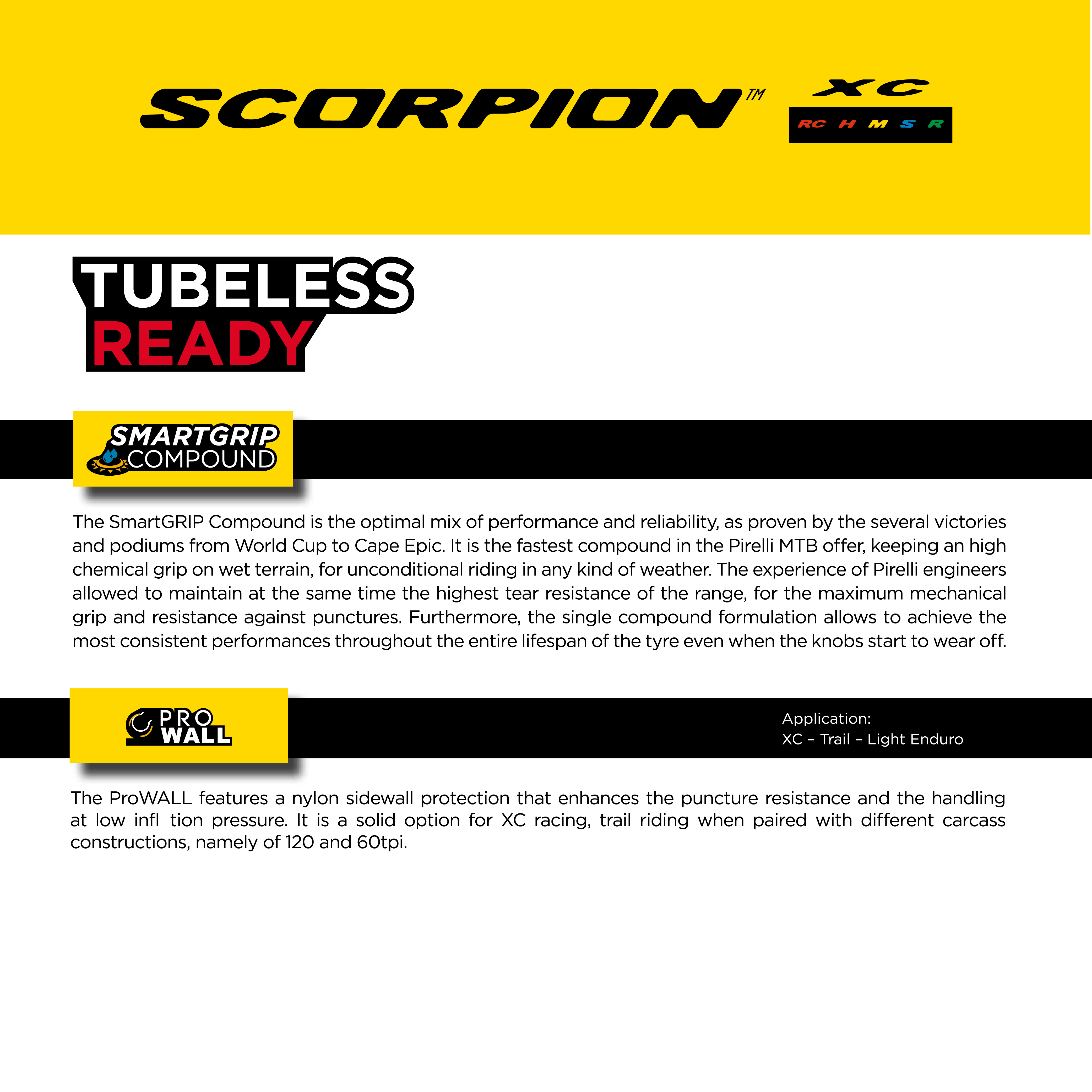 Pirelli Scorpion XC M 29x2.4 Red Color Edition Tubeless MTB Pirelli Scorpion XC M 29x2.4 Red Color Edition Tubeless MTB