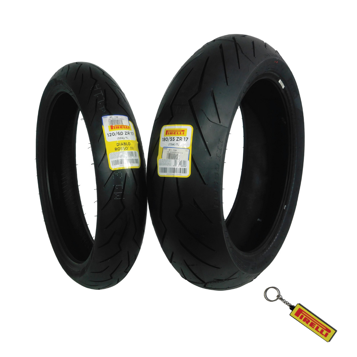 Pirelli Diablo Rosso III 120/60 ZR17 & 180/55 ZR17 Motorcycle
