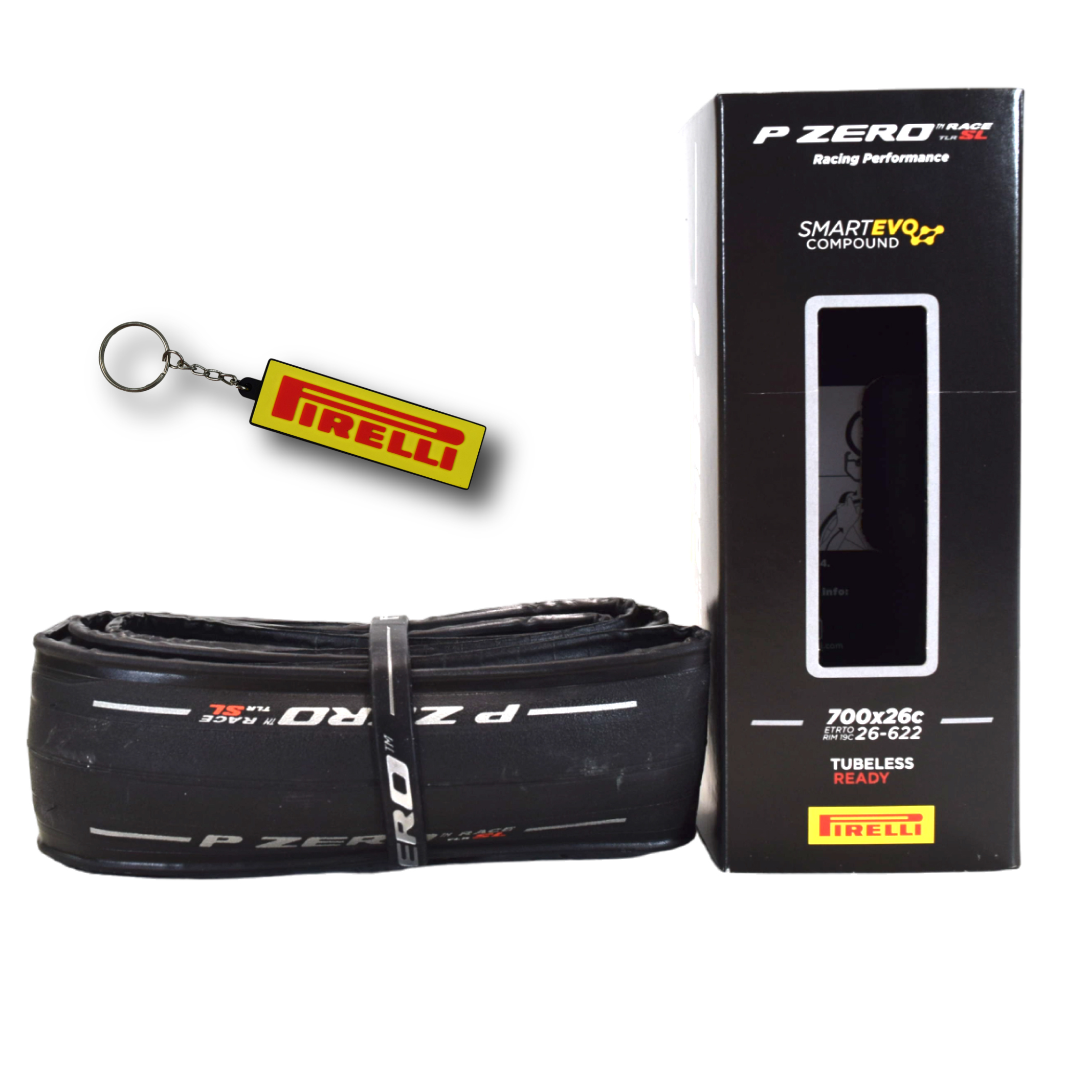 Pirelli P ZERO Race TLR SL 26-622 (700 x 26c) Road Bicycle Tire w