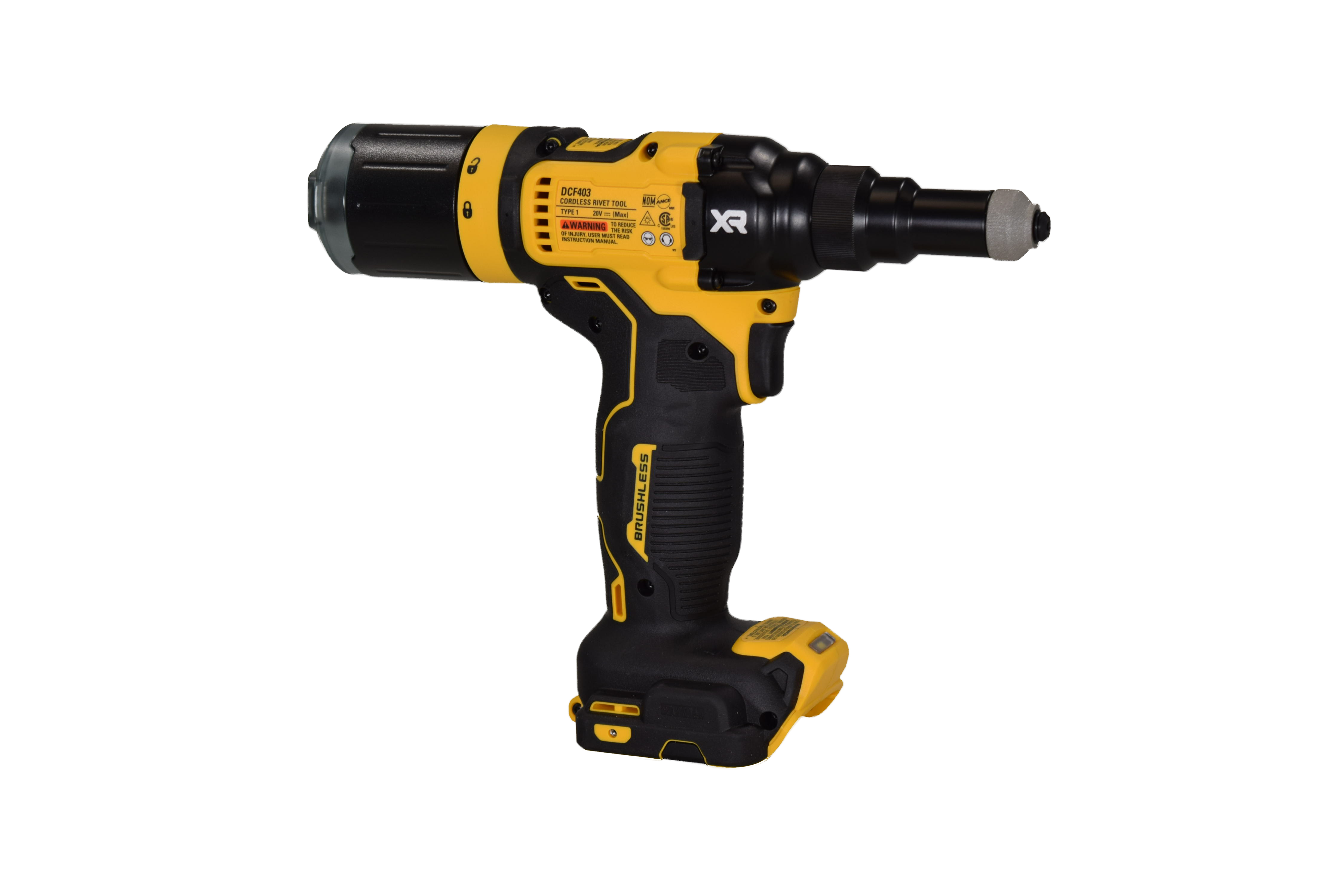 Pop Rivet Gun Cordless Rivet Gun For DeWalt 20V Battery - Brushless Pop ...