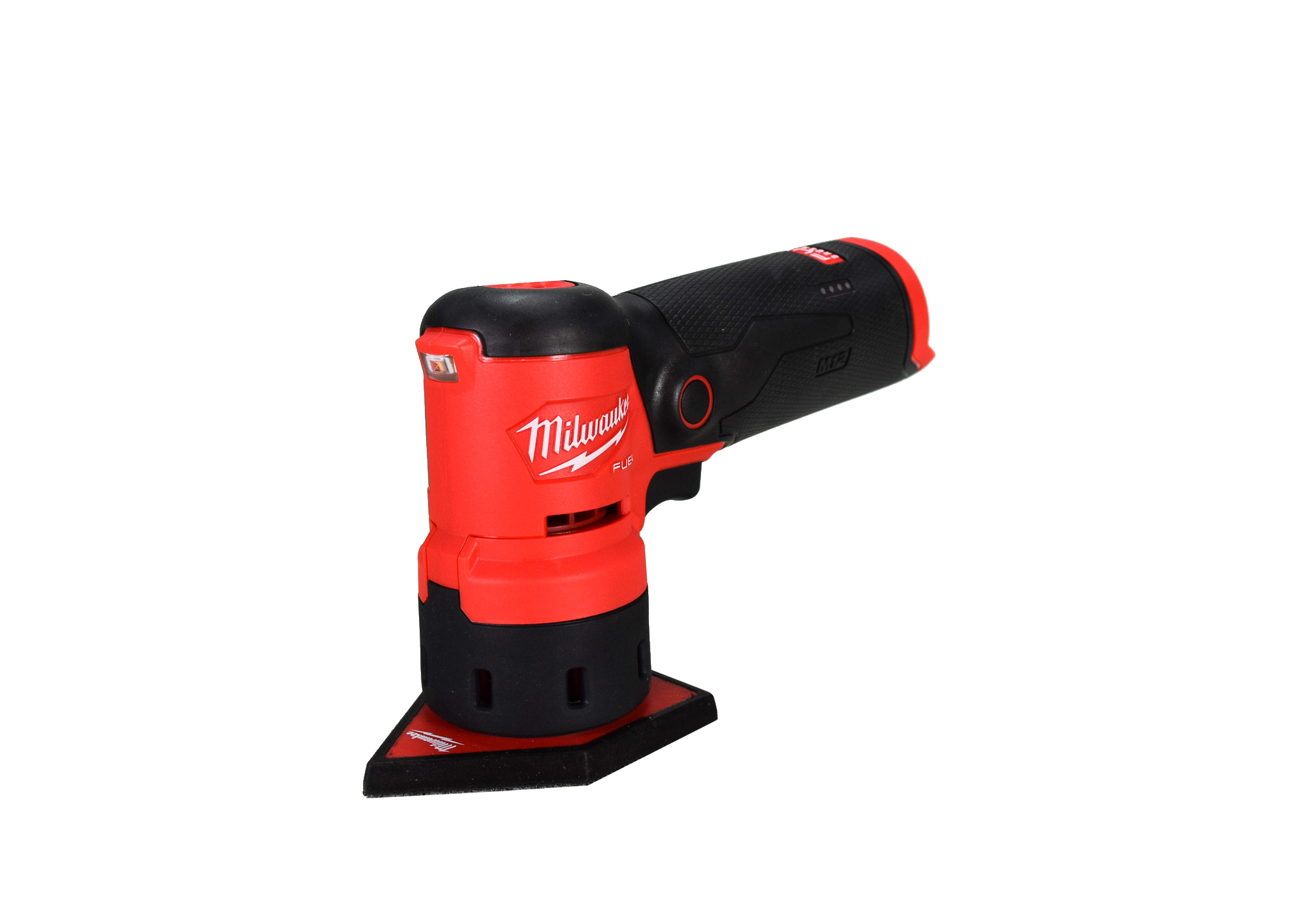 Milwaukee 2531-20 12V Brushless Cordless Orbital Detail Sander (Tool Only) Red and Black＿並行輸入品 Tool M12 Sander Milwaukee MIL-2531-20 M12 FUEL Brushless Orbital