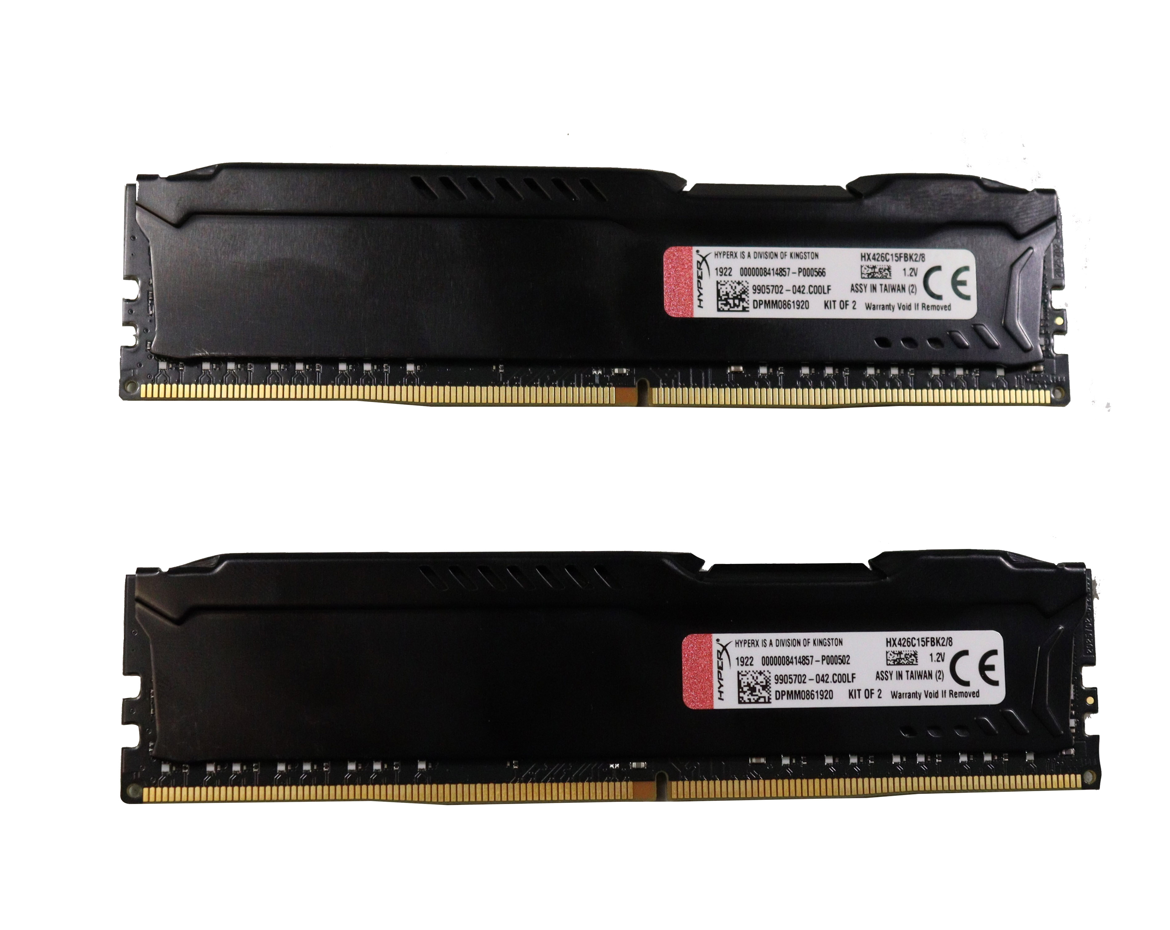 HyperX HX426C15FBK2/8 2x4GB DDR4-2666 CL15 RAM | eBay