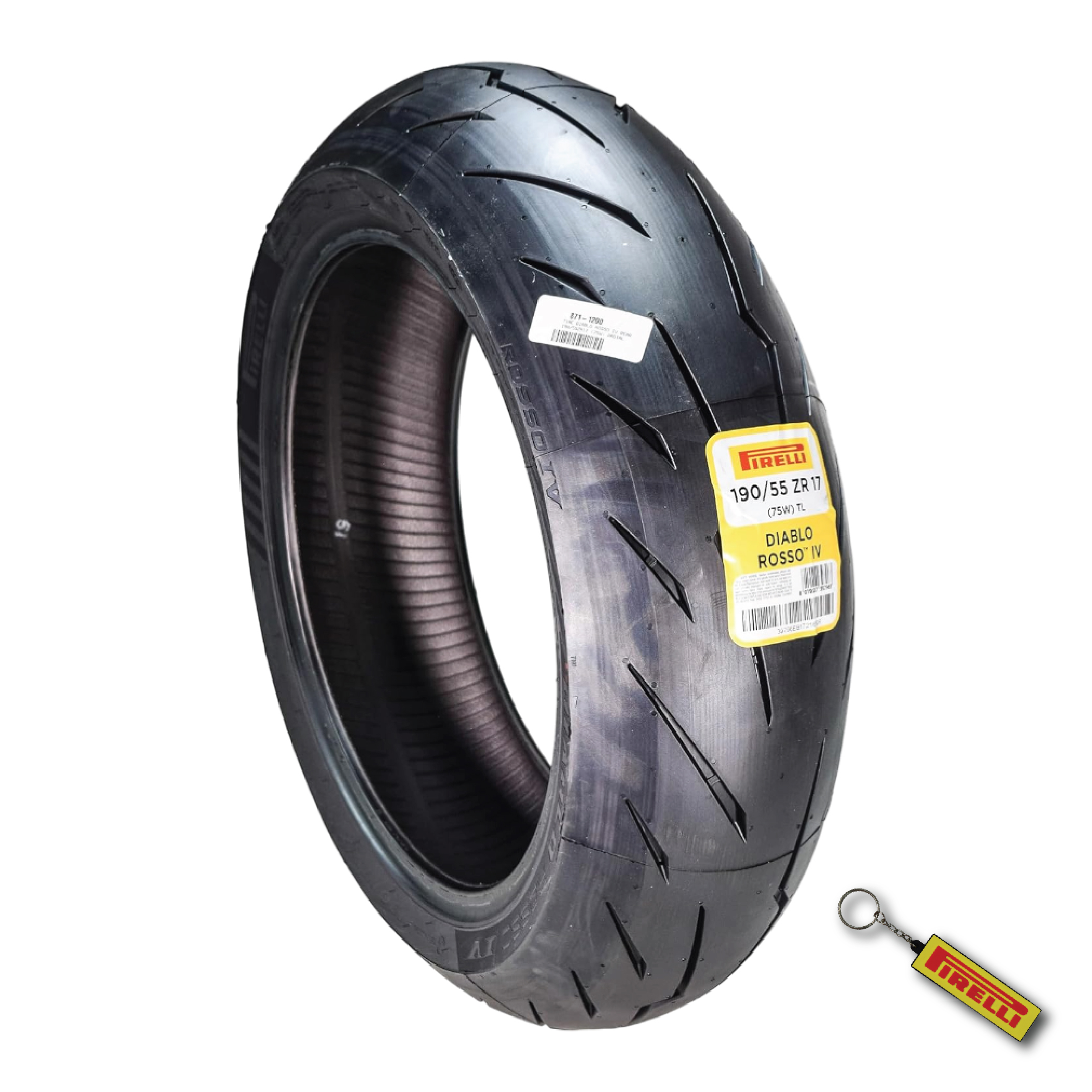 Pirelli Diablo Rosso IV 190/55-17 Rear Motorcycle/Sport Bike Tire